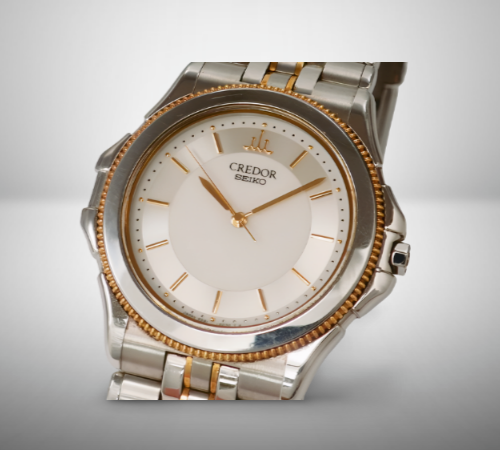 SEIKO CREDOR Pacific 9581-6040 Quartz Stainless Steel Men's