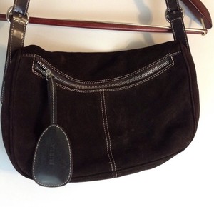small suede purse