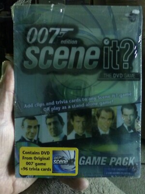 007 Edition Scene It DVD Game Pack NEW Sealed James Bond Movie Trivia