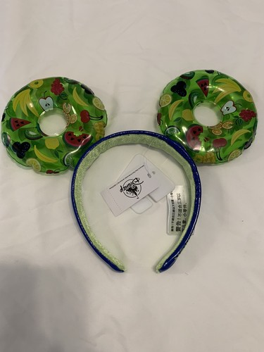 Disney Parks Minnie Mouse Ears Pool Float Sweet Summer Ears Headband New W/ tags