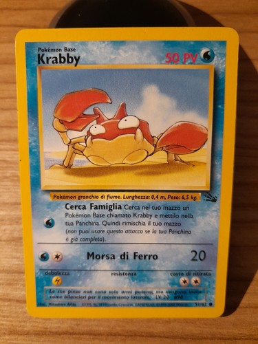 LOTTO CARTE POKEMON VINTAGE ITA ☆ SET BASE JUNGLE & FOSSIL ☆ COMUNI/RARE NO HOLO - Foto 171 di 182