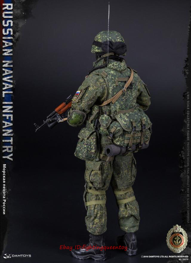 Damtoys 78070 1/6 Russian Naval Infantry Marines Figure Model | eBay