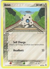 Pokemon TCG Aron Legend Maker 48/92 Common LP