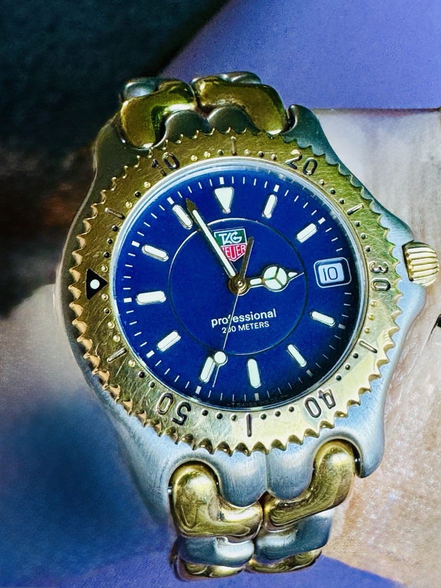 TAG Heuer S/El (Sport/Elegance) Professional RARE WG1127 Men's