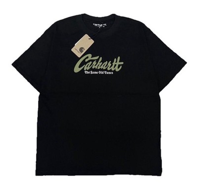 Carhartt - schwarzes T-Shirt ''The Same Old Tunes'' - Neu mit Etikett - Unisex