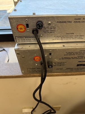 1977 UREI Model 545 + 565 Vintage Parametric EQ & Filter Set
