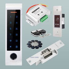 HOMSECUR Weatherproof WIFI Fingerprint RFID Access Control Set Lock APP Unlock