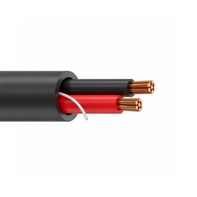 100' Belden 27080A 14 AWG 2 Conductor VNTC Tray Cable PVC Jacket Black 600V