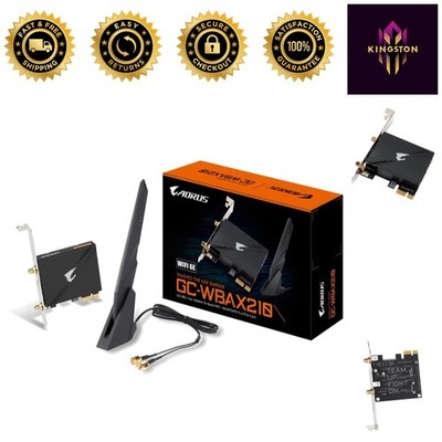 WiFi 6E Tri-Band PCIe Expansion Card & Bluetooth 5.2 for High-Speed Connection