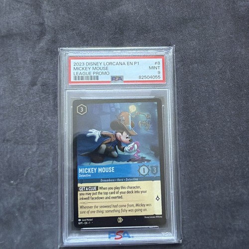Mickey Mouse - Detective graded PSA 9 for sale on eBay