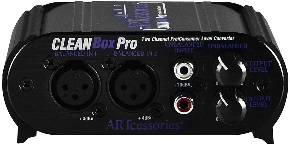 Dual Channel Level Converter Pro Audio Studio Equipment - Image 3 of 4