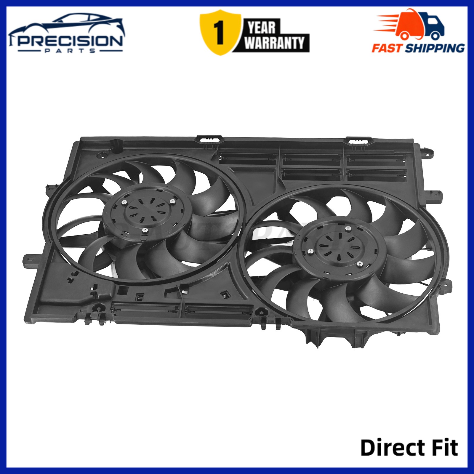 Bentley Continental GT 2012-2020 Cooling fan motors Set P/N 3W0121205D