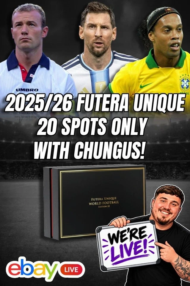 Futera Unique 20 Spots Only! w/ Chungus