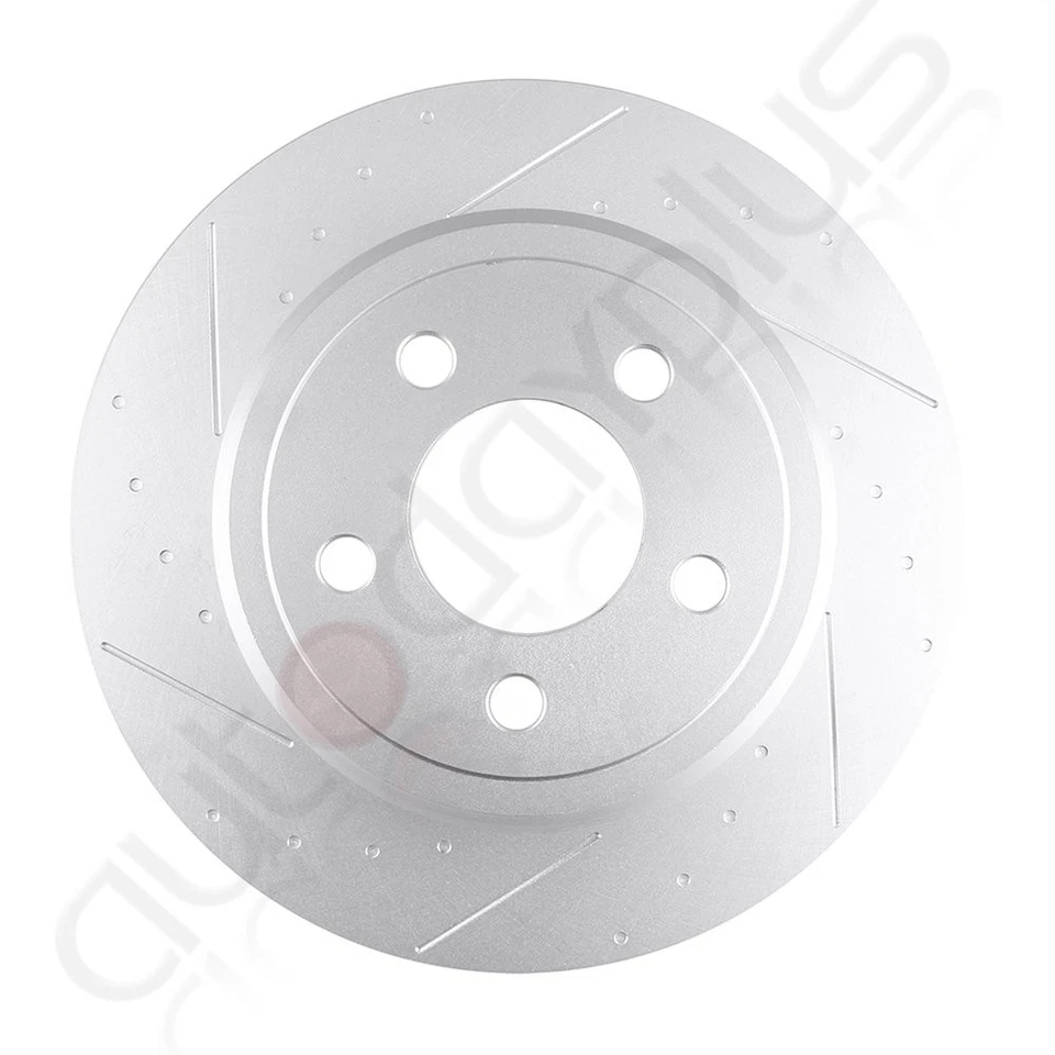 Rear Brake Rotors And Ceramic Pads For Chrysler 300 Dodge Challenger Magnum - Image 4 of 4