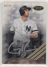 2018 Topps Tier One Break Out Auto Silver Ink 5/10 Greg Bird #BA-GB Auto 3j2