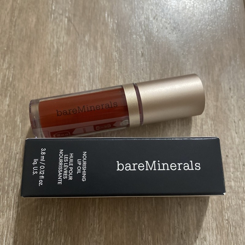 bareMinerals nourishing lip oil NEW in box in SPARK beauty makeup cosmetic 