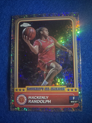 MACKENLY RANDOLPH 2024 Topps McDonald's All-American Chrome McFlurry #21