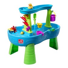 Step 2 Rain Showers Splash Pond Toddler Water Table, Kids Water Sand Activity