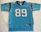 VTG Reebok NFL Carolina Panthers Steve Smith #89 Blue Jersey YOUTH Large 14-16