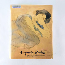 Auguste Rodin Drawings Watercolors 1970 Hc Book W Dj By Ernst Gerhard-guse