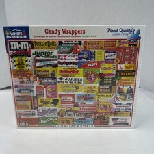 Candy Wrappers 1000-pc White Mountain Jigsaw ...
