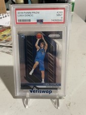 2018-19 Panini Prizm #280 Luka Doncic RC PSA 9 Mint Lakers Rookie Card. rookie card picture