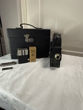Cine-Kodak Model E Camera w/ Case, Splicer  Oil   Untested, Broken Latch