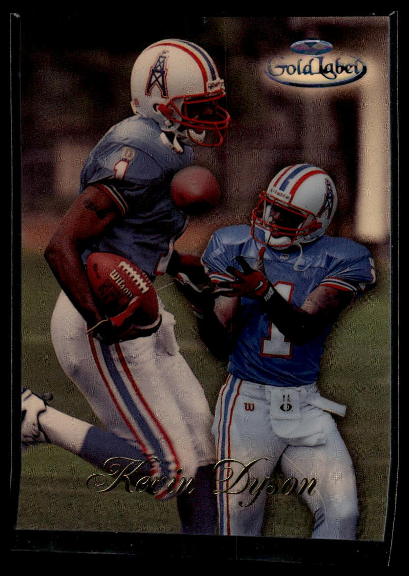 Kevin Dyson Topps Gold Label Class 1 #19 Class 1-Black Label