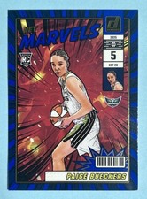 PAIGE BUECKERS 2025 Donruss WNBA #23 Net Marvels Press Proof Purple WINGS RC