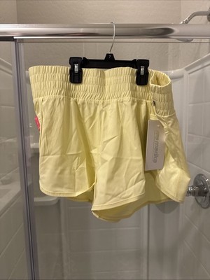 Marika Active Shorts Yellow  Size Large