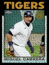 Miguel Cabrera 2021 Topps #86BC-26 1986 Topps Baseball 35th Anniversary Chrome