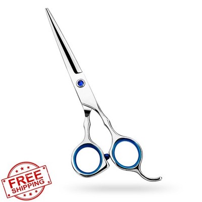 Himart Barber Scissors Blue Regular Scissor