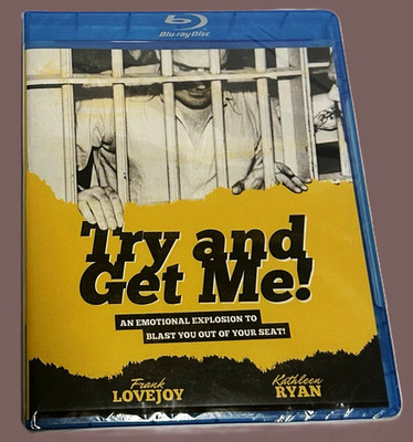 NEW RARE OOP OLIVE FILMS FRANK LOVEJOY TRY AND GET ME MOVIE BLU RAY 1950