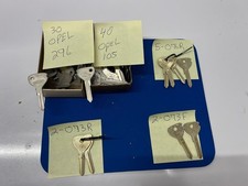 79 Vintage Opel Key Blanks 79 Vintage Opel Key Blanks