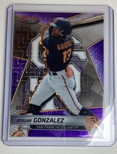 2025 Bowman’s Best Purple Mojo /250 Josuar Gonzalez