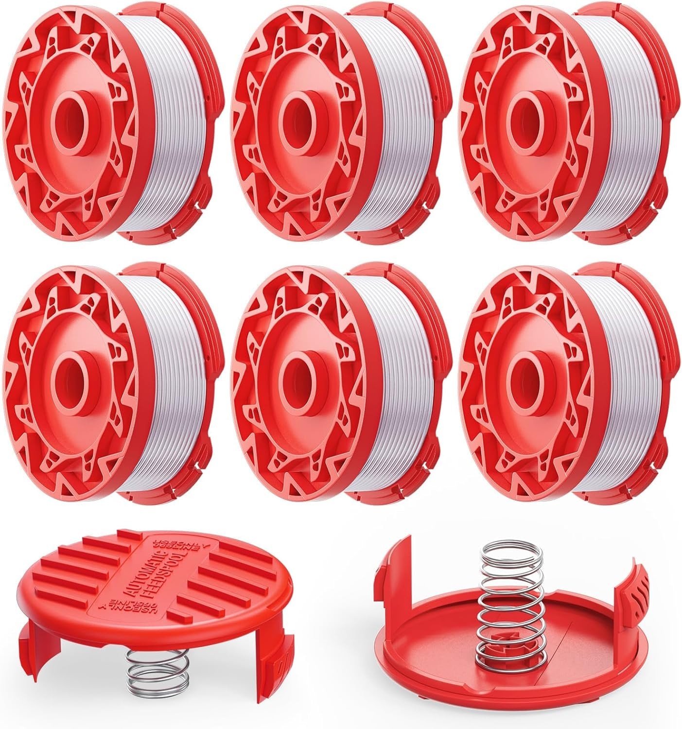 8 Pcs CMZST0653 Weedeater String Compatible with Craftsman Weed Wacker, 30Ft 0.0