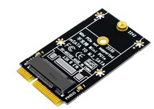 MSATA to M.2 B-key NGFF SSD SATA protocol hard disk expansion card 2230/2242