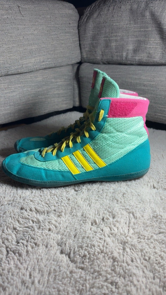 Adidas Combat Speed Teal Wrestling Shoes Men's negotiable