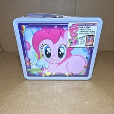 Fiambrera de metal coleccionable My Little Pony Pinkie Pie Maud Pie (sellada)