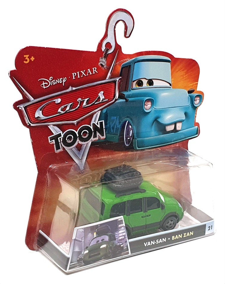 Mattel Disney Pixar Cars R8597 #21 - Van-San Vehicle - Green