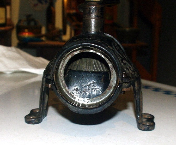ANTIQUE ARCADE CRYSTAL NO. 3 WALL MOUNT COFFEE GRINDER W/ CATCH CUP | eBay