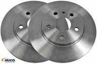 2X Bremsscheibe Vaico V40-80007 2 Bremsscheiben Vorderachse Vorne