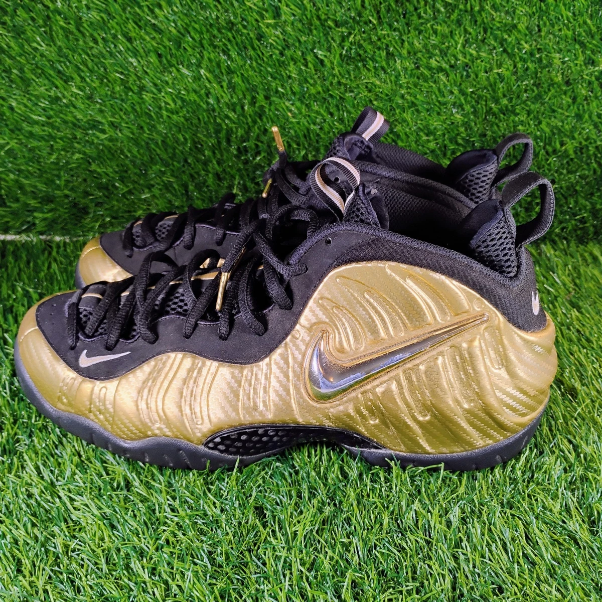 Las mejores ofertas en Nike Air Foamposite Pro Black Metallic Gold