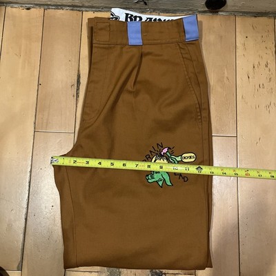 Brain Dead x Dickies Pants Orange Size 34x30 | eBay