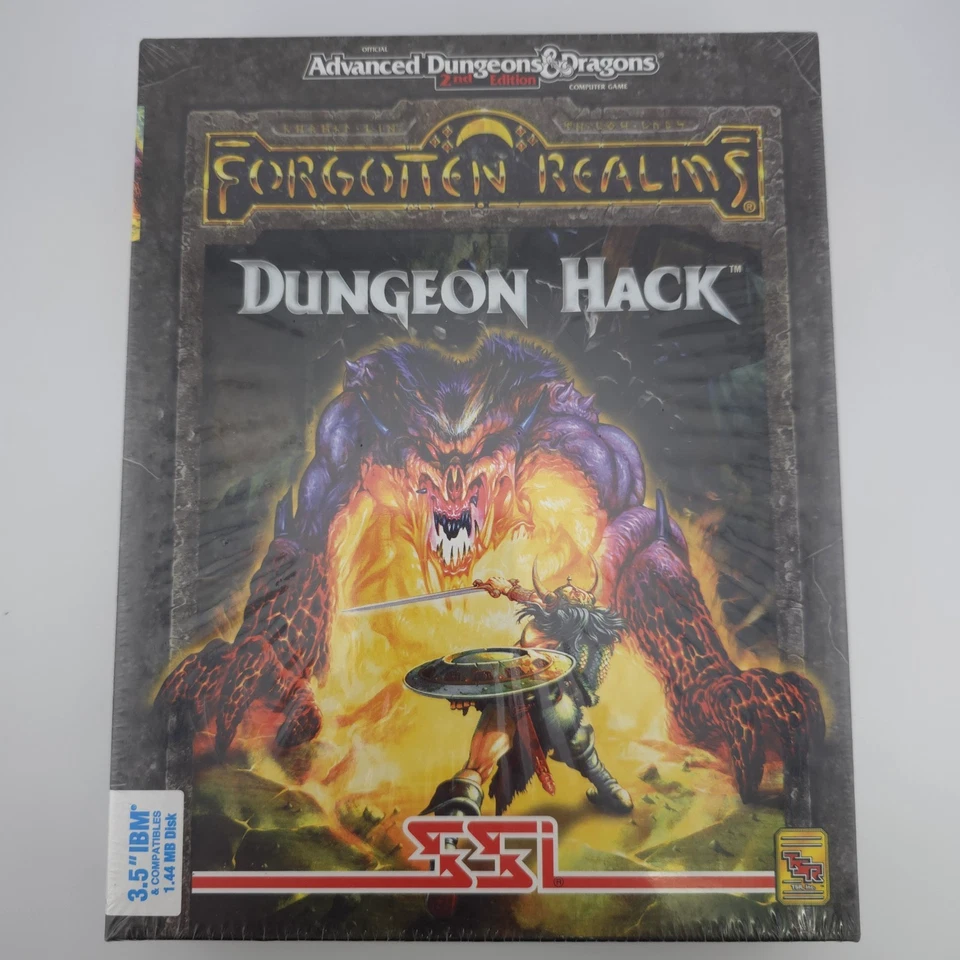 Dungeons and Dragons: Dungeon Hack, 1993, Big Box, New & Sealed - Image 2 of 4