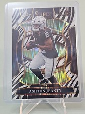 Ashton Jeanty Rookie Zebra (Concourse Level)  No.4. 2025 Panini Select.