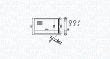 MAGNETI MARELLI Wärmetauscher Innenraumheizung 350218455000 für BMW 3er E90 E91