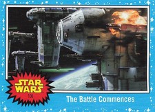 2017 Topps Reise nach Star Wars Die letzten Jedi Die Schlacht beginnt #106