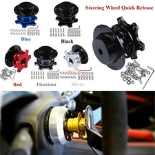 Racing Adapter Snap Off Boss Kits Universal Car Steering Wheel Quick Release Hub