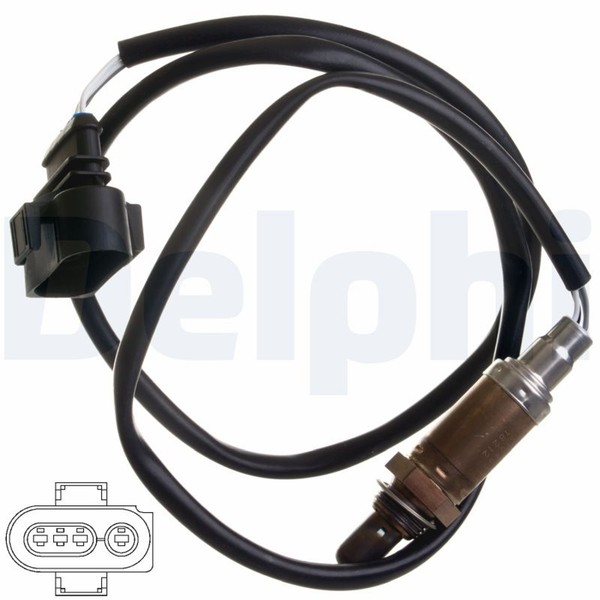 Delphi Lambdasonde Sensor Abgassteuerung ES10403-12B1 FüR Audi VW A3 A6 Passat-image